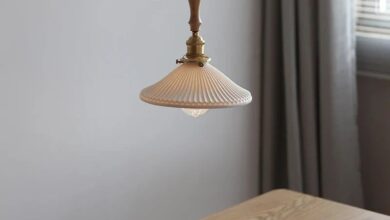 Copper pendant lamp