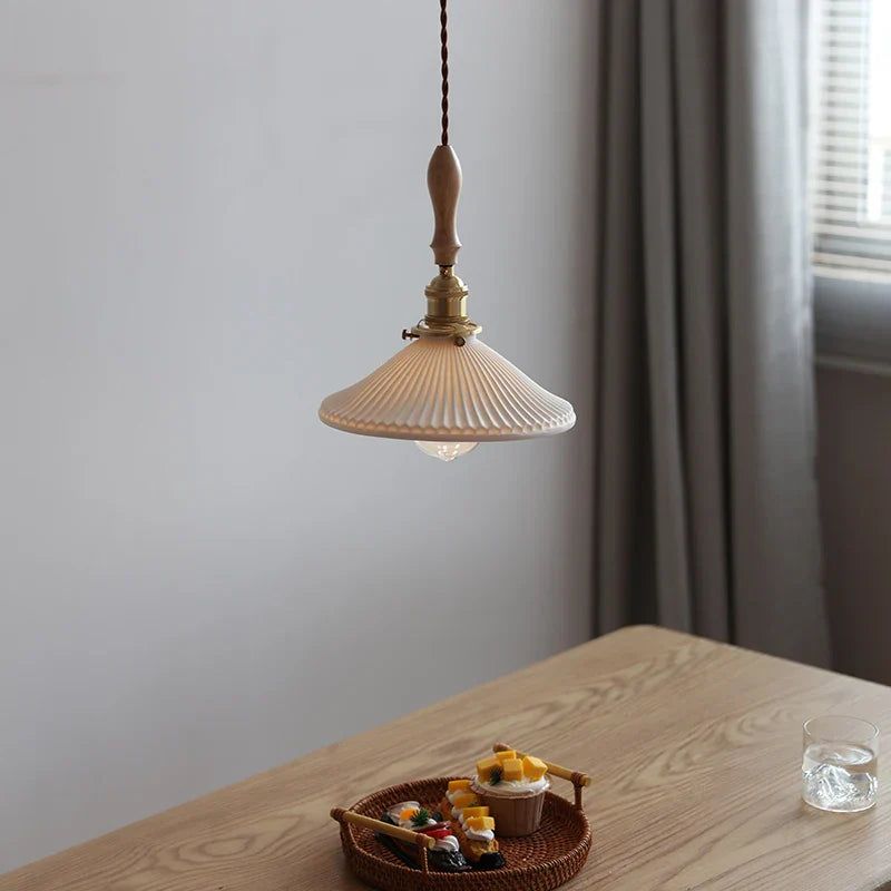 Copper pendant lamp