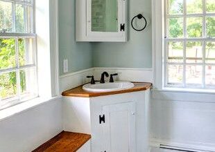 Corner Bathroom Vanity