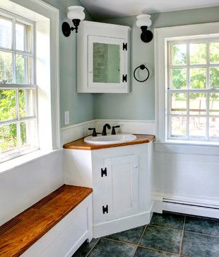 Corner Bathroom Vanity