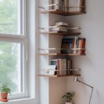 Corner Bookshelves