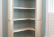 Corner Bookshelves