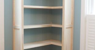 Corner Bookshelves