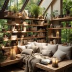 Corner bunk beds