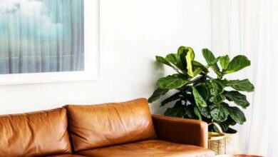 Couch In Leather