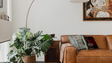 Couch In Leather