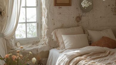 Country style bedroom ideas