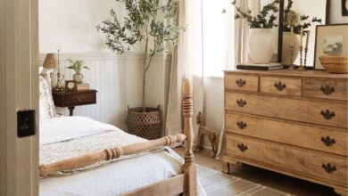 Country style bedroom ideas