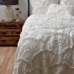 Cream colored beds