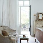 Cream colored beds