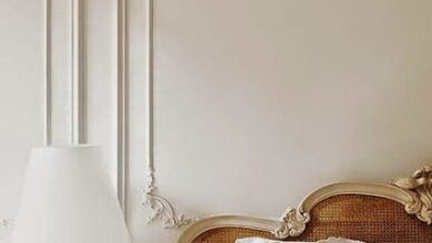 Cream colored beds