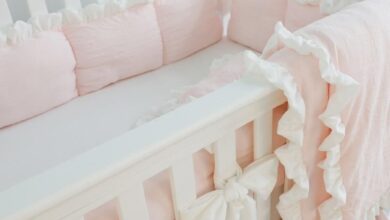 Baby Girl Crib Bedding Set