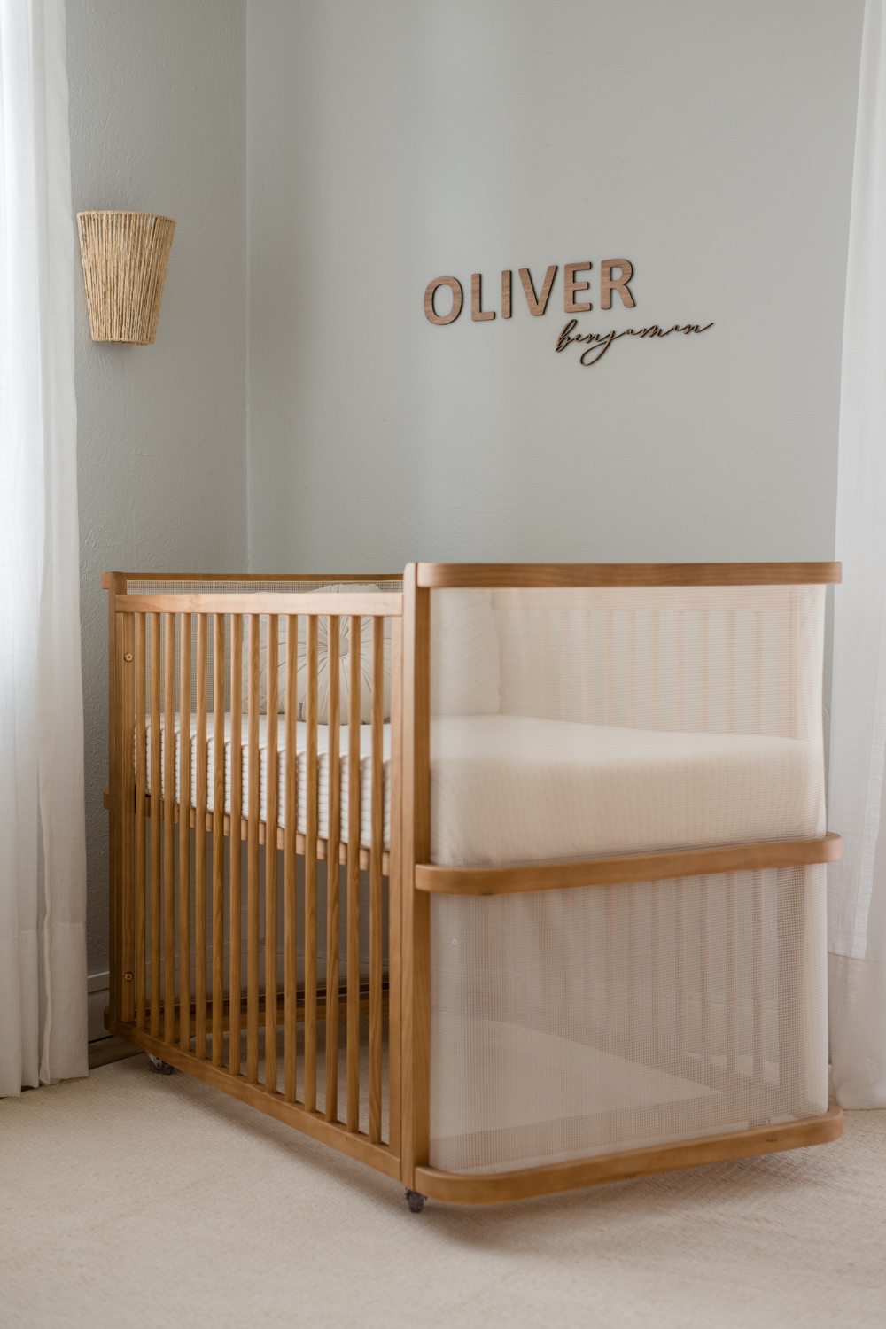 Cribs made of solid wood crafted for safety and style