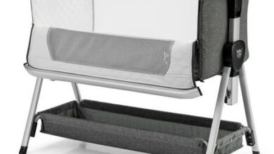 Cribs with side protection