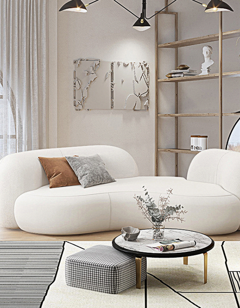 Curved Sofa Elegant and Stylish Seating Option for Modern Spaces