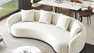 Curved Sofa