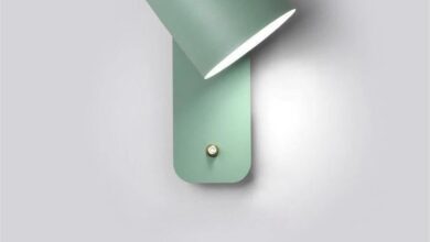 Cylinder wall lamps