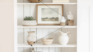 Decorating Shelves