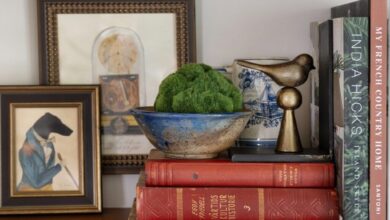 Decorative Bookshelf