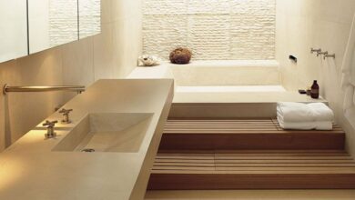 Design bathroom tiles