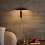 Designer bedside lamp