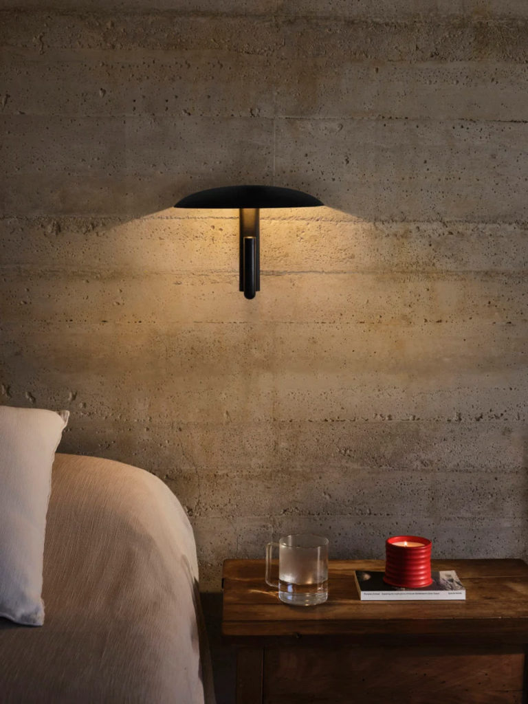 Designer bedside lamp