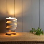 Designer bedside lamp