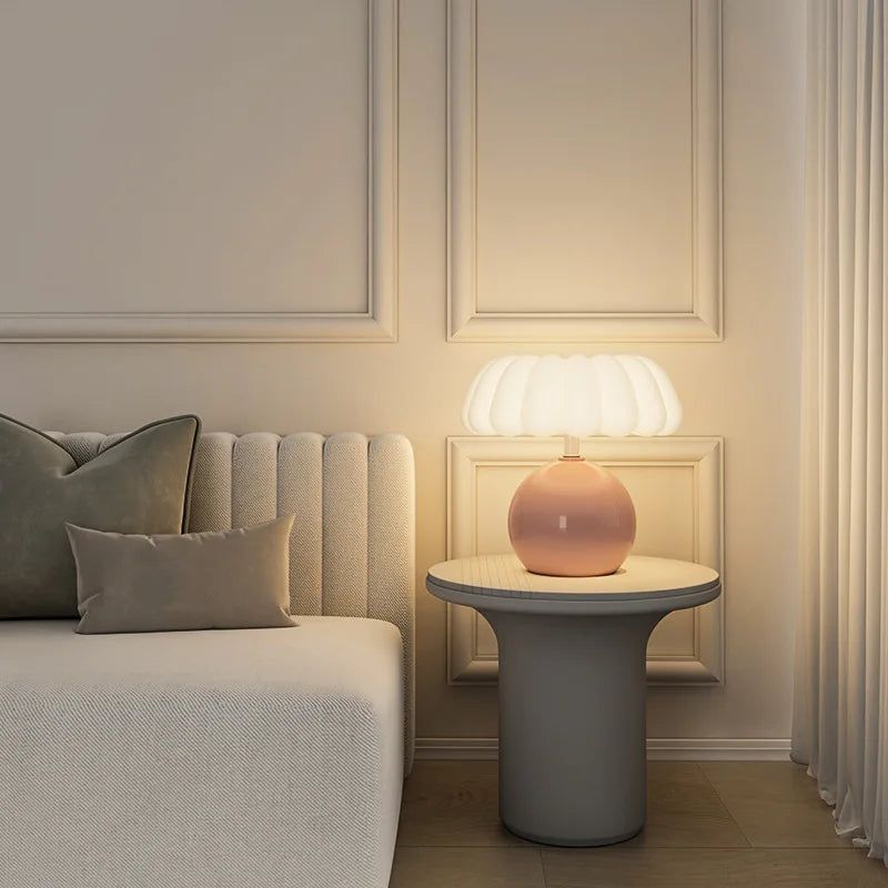 Designer bedside lamp