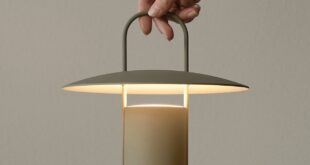 Designer bedside lamp