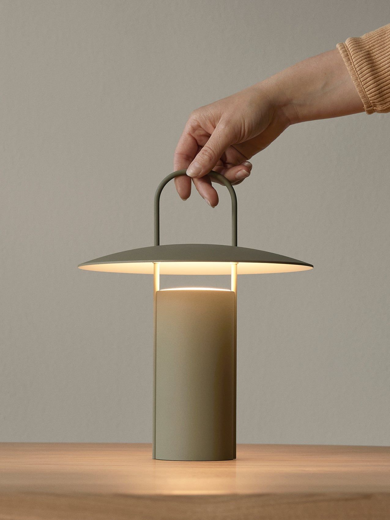 Designer bedside lamp illuminates your bedroom