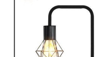 Eco-friendly bronze floor lamp