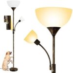 Eco-friendly bronze floor lamp