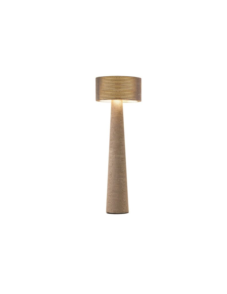 Eco-friendly bronze floor lamp