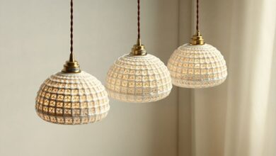 Elegant ceramic lamps