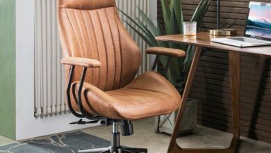 Executive Leather Office Chair