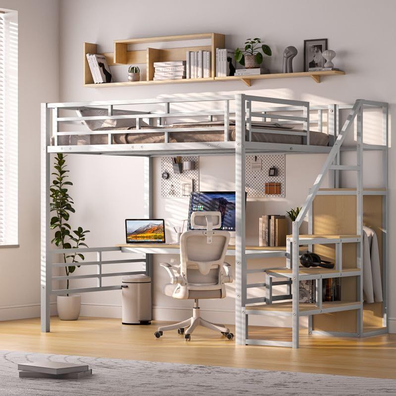 Extra long metal beds