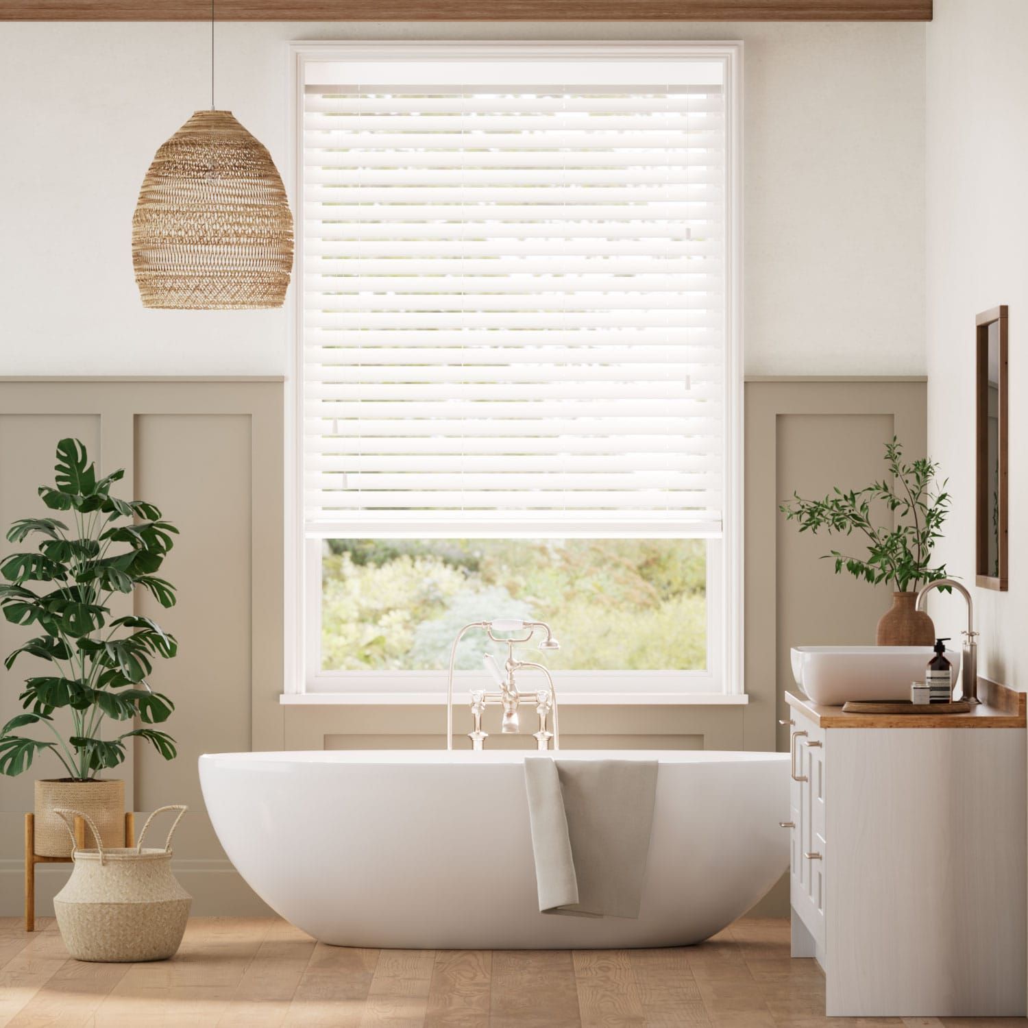 Faux Wood Blinds The Beauty of Realistic Wood-Look Window Coverings