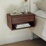 Floating bedside tables