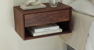 Floating bedside tables