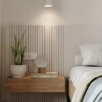 Floating bedside tables