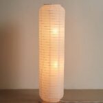floor lamp in paper