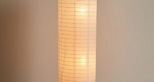 floor lamp in paper