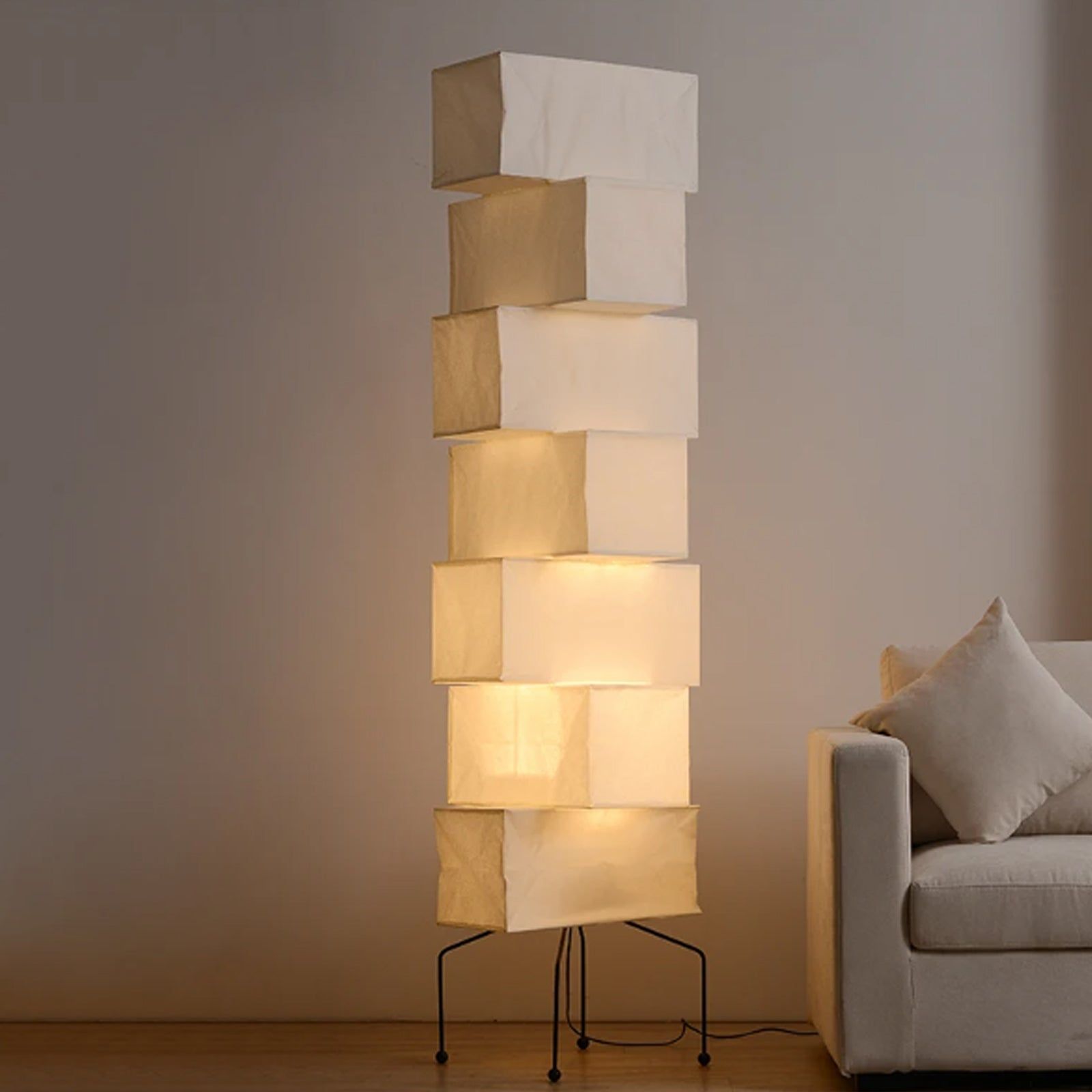 Floor Lamp in Paper: A Versatile and Stylish Lighting Option