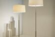 floor lamps in silver