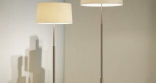 floor lamps in silver