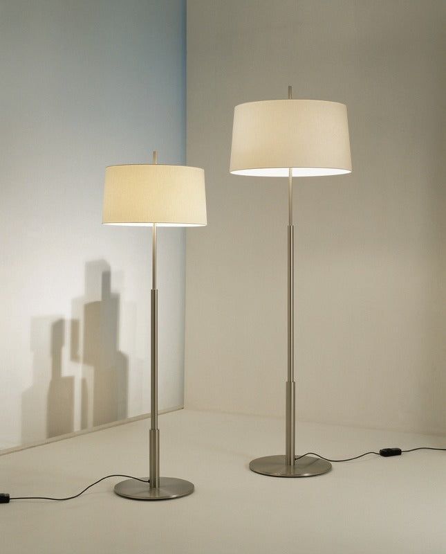 floor lamps in silver