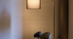 Floor lamp shade