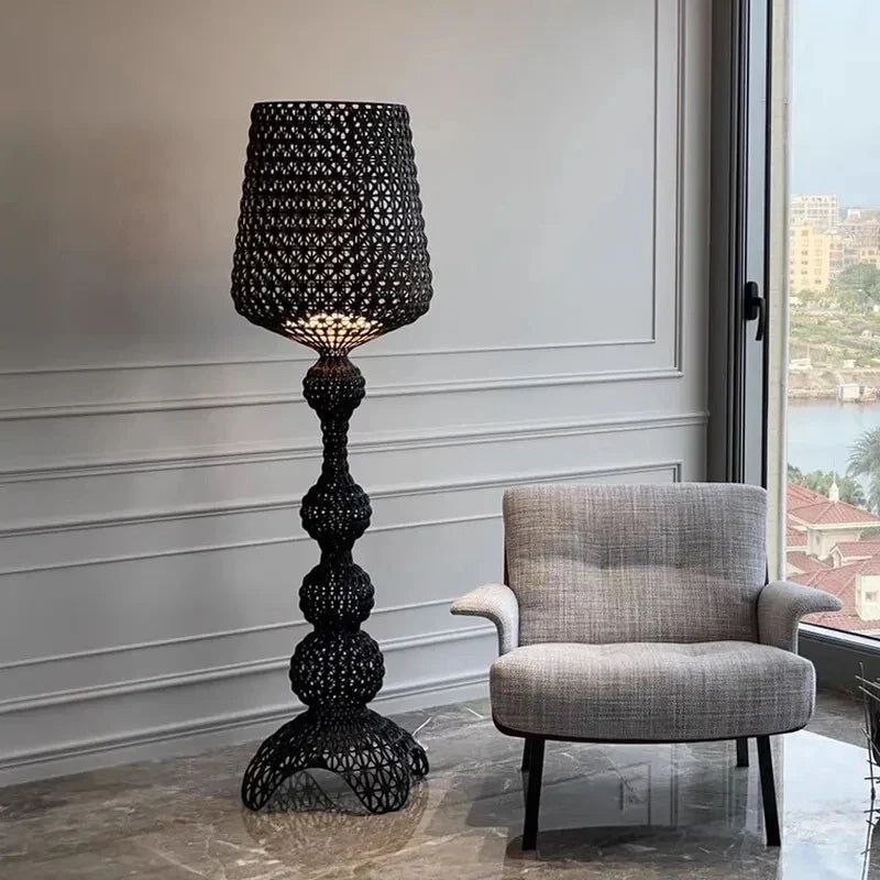 Floor lamp shade