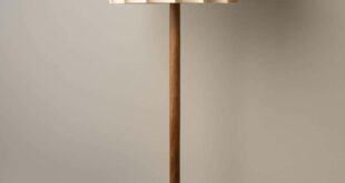 Floor lamp shade