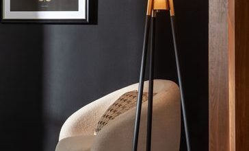 Floor lamps in the office